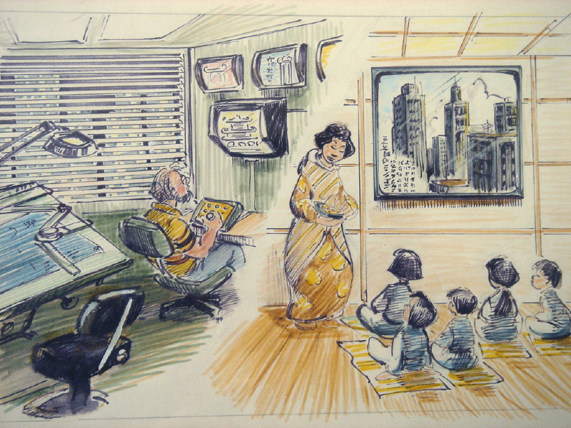 Illustration for article titled Atari illustrations predicted Wikipedia in 1982